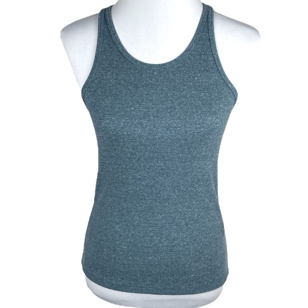 Allbirds Ribbed Tank Top Shadow Blue Sizes Medium and Large